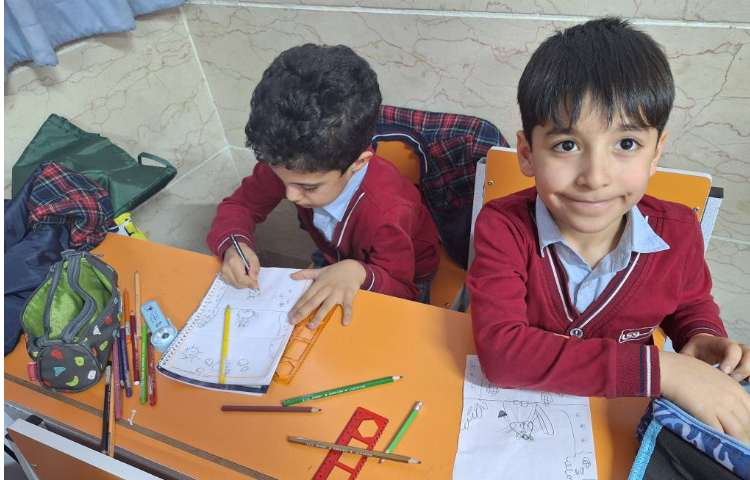 نقاشی سنجاب دوری و نزدیکی و تفاوت ها 5