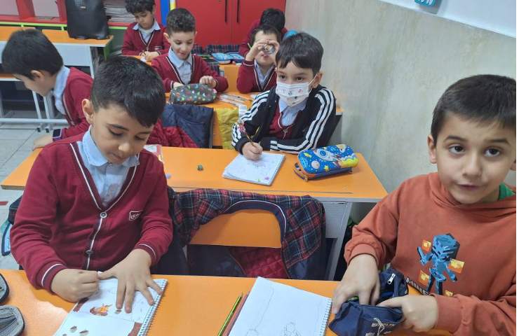 نقاشی سنجاب دوری و نزدیکی و تفاوت ها 8