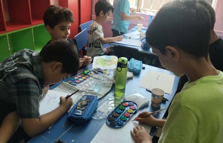 نقاشی سه بعدی خانه 1