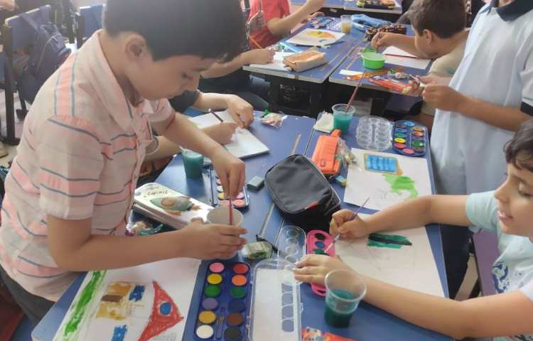 نقاشی سه بعدی خانه 4