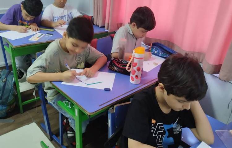 نقاشی سه بعدی خانه 4