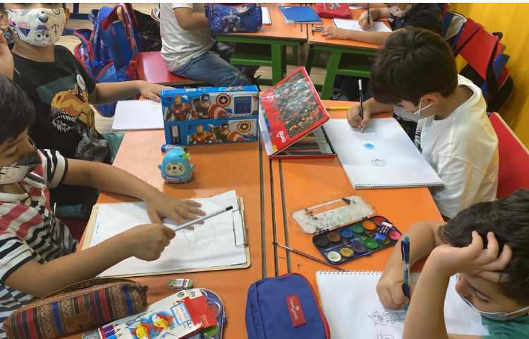 :نقاشی سونیک، کلاس فضانوردان