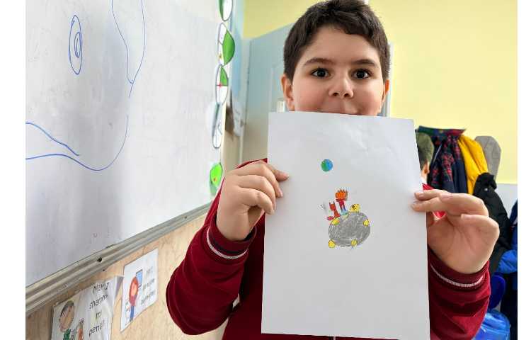 نقاشی شازده کوچولو 4