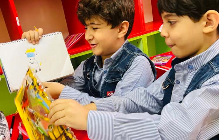 نقاشی شخصیت کارتونی مورد علاقه 3