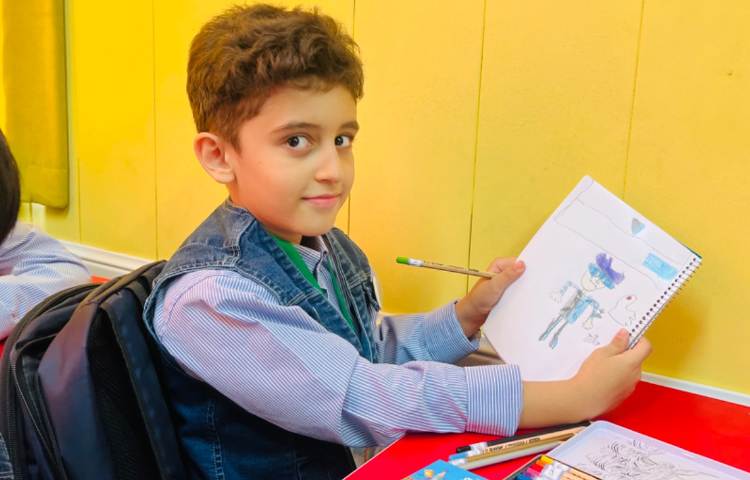 نقاشی شخصیت کارتونی مورد علاقه 5