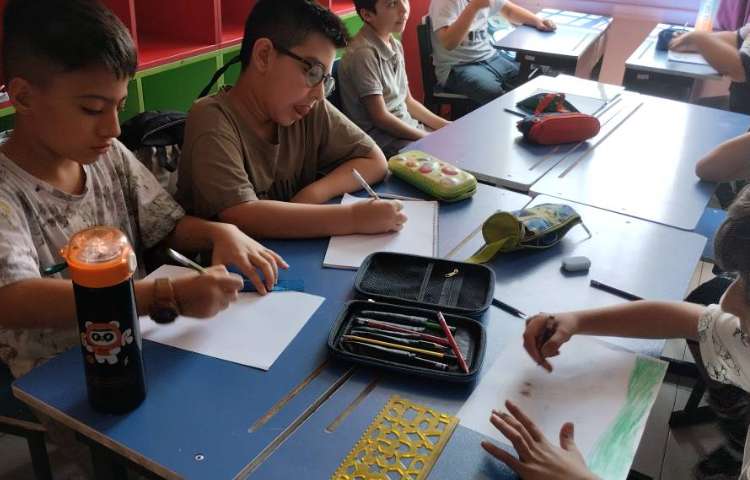 نقاشی شهر خیالی 4