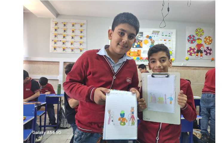 نقاشی ضرب المثل ایرانی 1