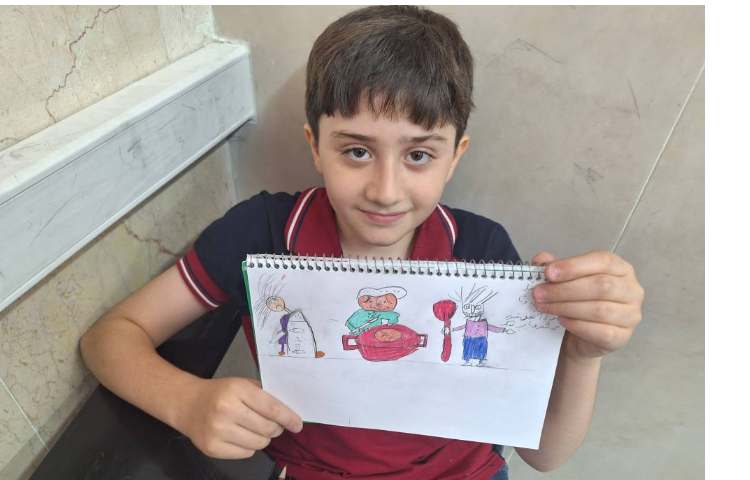 نقاشی ضرب المثل ایرانی 2