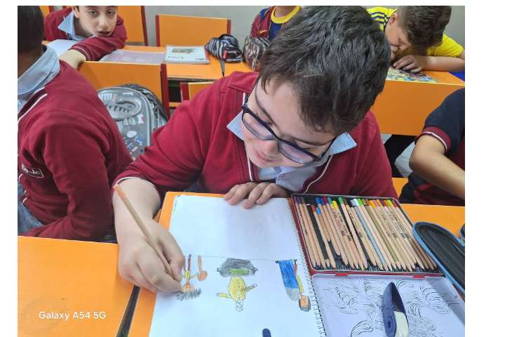 نقاشی ضرب المثل ایرانی 3