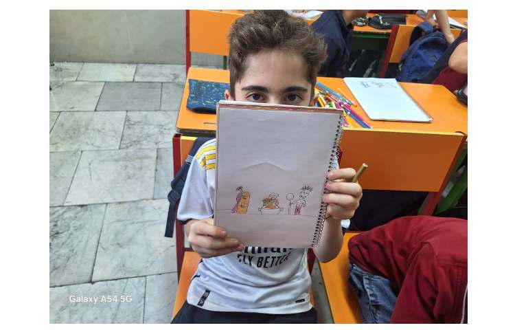 نقاشی ضرب المثل ایرانی 4