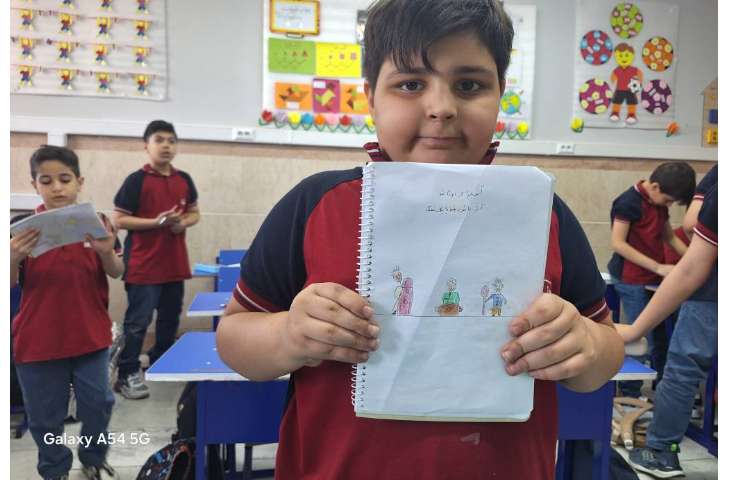 نقاشی ضرب المثل ایرانی 5