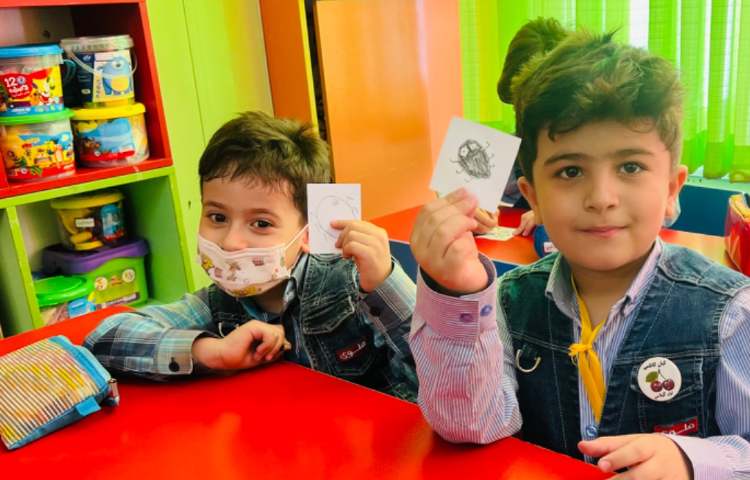 نقاشی عنکبوت 3