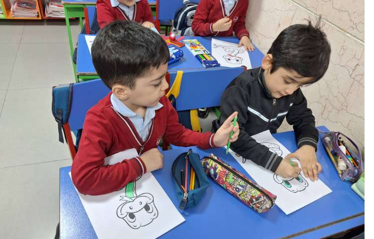 نقاشی مار پیش دبستان خانم محتوی 4