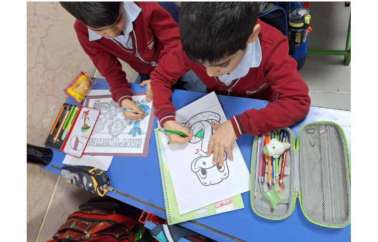 نقاشی مار پیش دبستان خانم محتوی 5