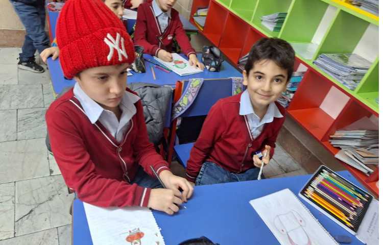 نقاشی ماشین یلدایی ،دوم خانم بهمنی 2