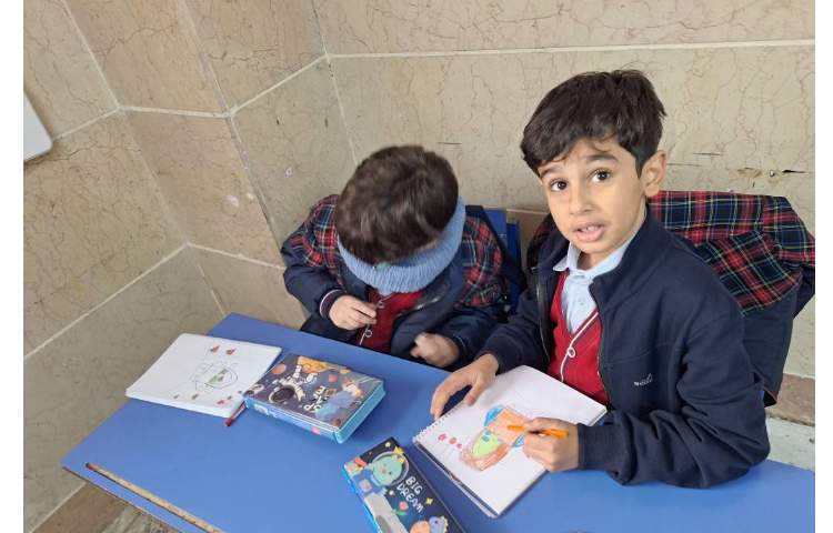 نقاشی ماشین یلدایی ،دوم خانم بهمنی 4