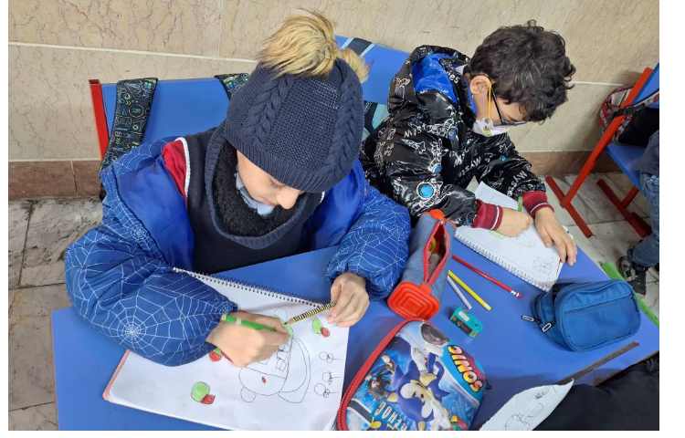 نقاشی ماشین یلدایی ،دوم خانم بهمنی 5