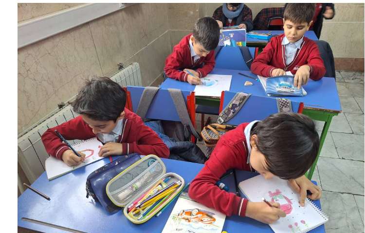 نقاشی ماشین یلدایی ،دوم خانم بهمنی 6