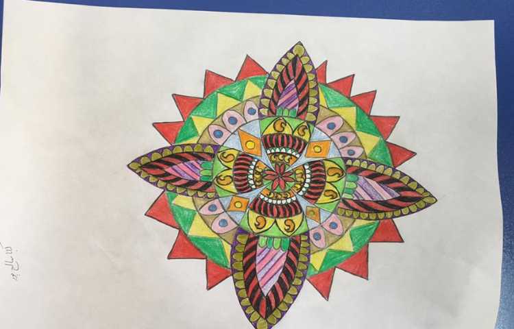 نقاشی ماندالا 8