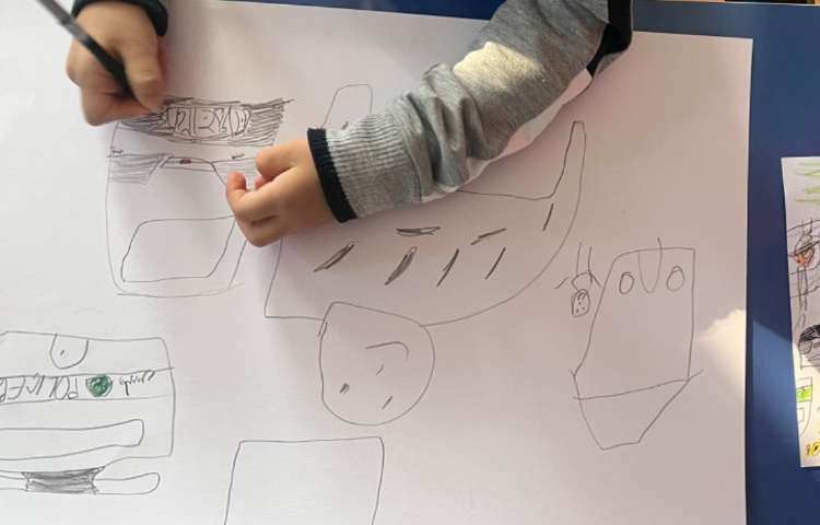 نقاشی مسابقه جان شما کیست 5