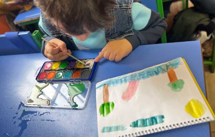 نقاشی منظره با آبرنگ 3