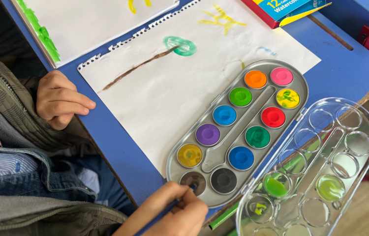 نقاشی منظره با آبرنگ 5