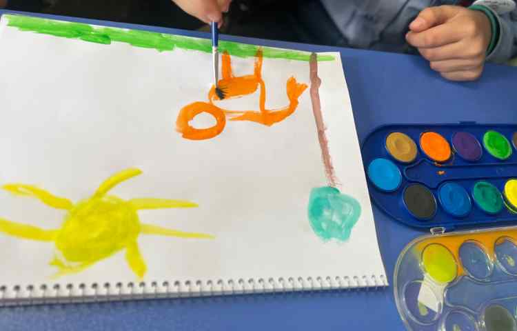 نقاشی منظره با آبرنگ 7