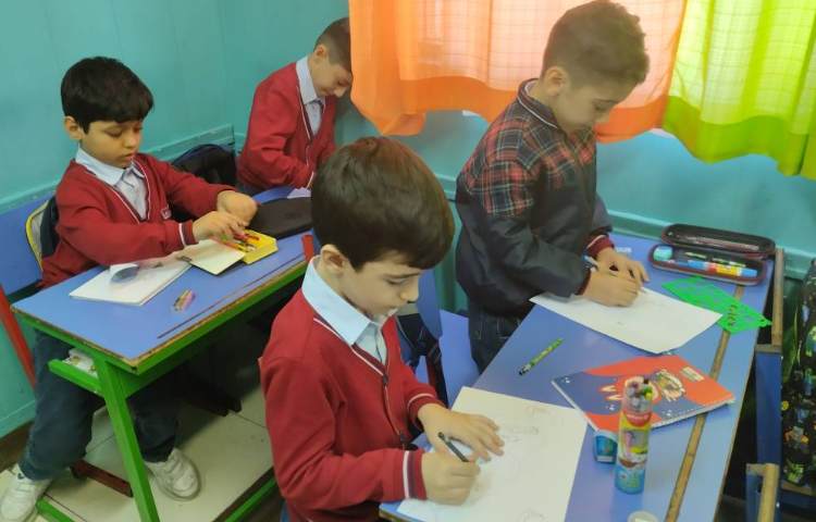 نقاشی نقشه گنج انجام شد 2