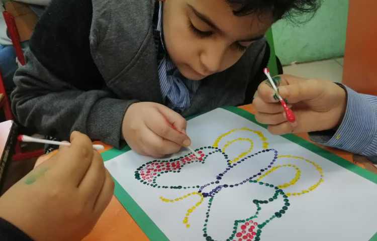 نقاشی نقطه ای، هفته علوم 2