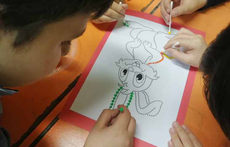 نقاشی نقطه ای، هفته علوم 5