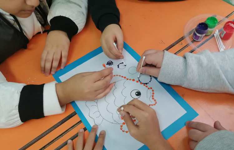 نقاشی نقطه ای، هفته علوم 9