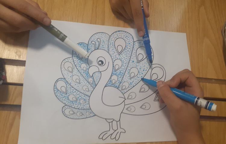 نقاشی نقطه 6