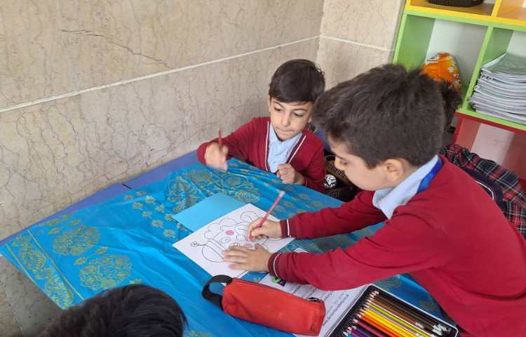 نقاشی نمکی پایه دوم ،طرح دلقک 1