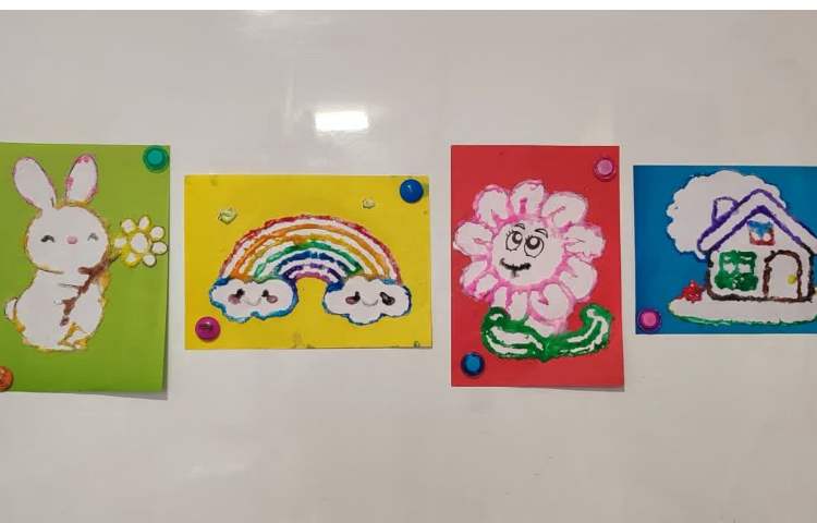 نقاشی نمکی 1