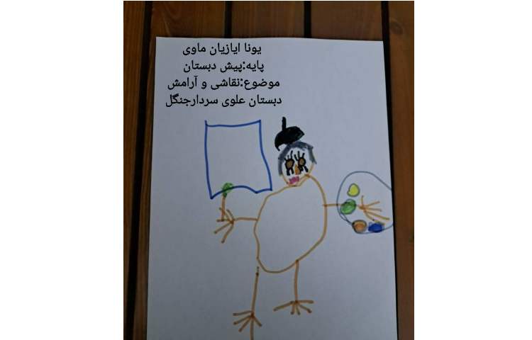 نقاشی ها و کاردستی های ارسالی دانش آموزان 6