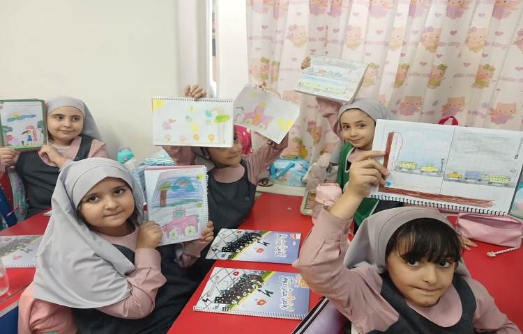 نقاشی هوای پاک و هوای آلوده 7