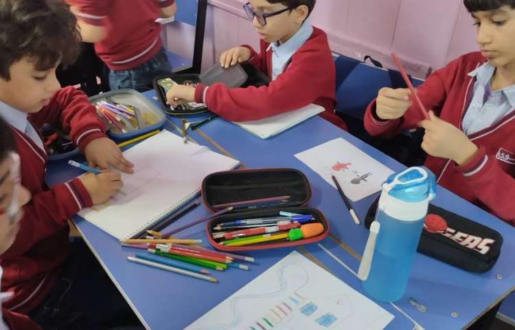 نقاشی هیولای رنگی (احساسات) 10