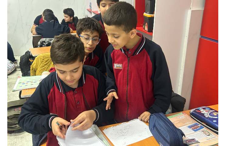 نقاشی Summer Camp و توضیحِ آن در کلاس زبان 1