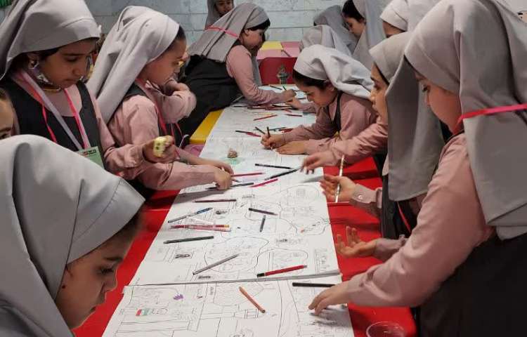 نقاشی و رنگ آمیزی دسته جمعی 11