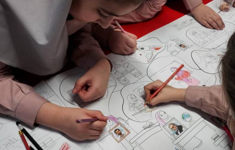 نقاشی و رنگ آمیزی دسته جمعی 5