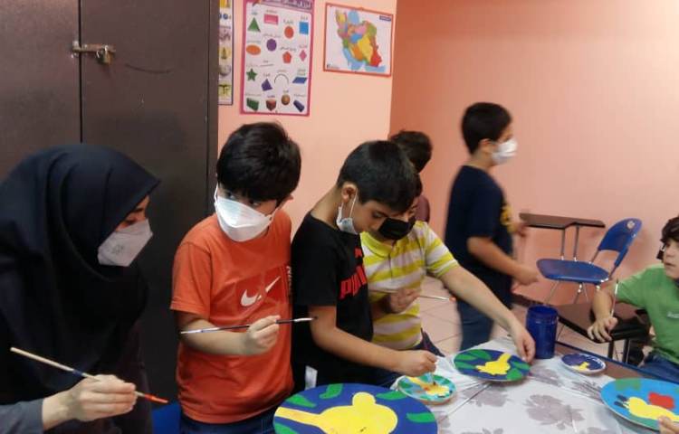 نقاشی و طراحی سفال خام 1