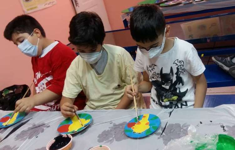 نقاشی و طراحی سفال خام 3