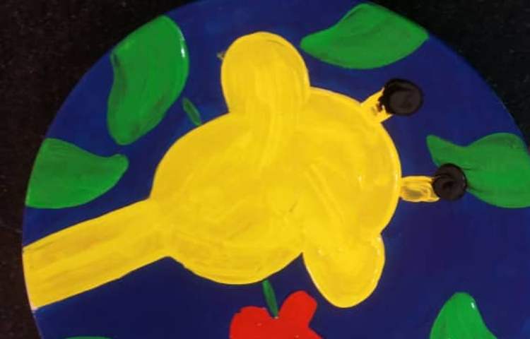 نقاشی و طراحی سفال خام 4