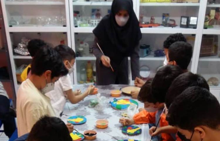 نقاشی و طراحی سفال خام