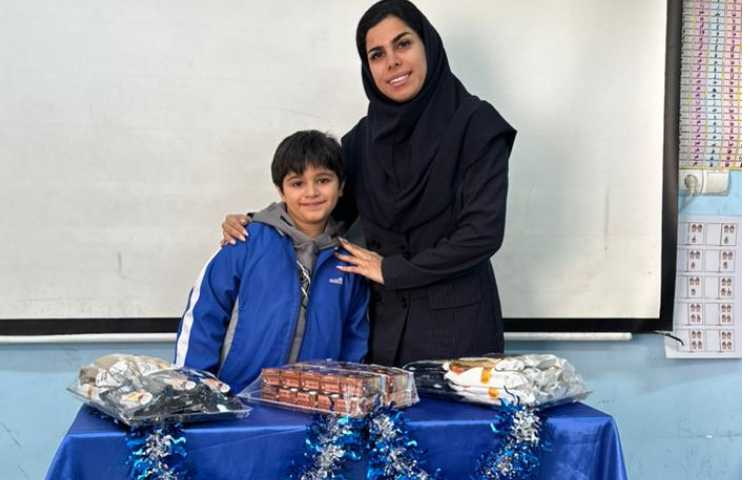 نقاشی کوه و تولد بهمن ماهی ها 4