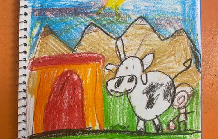 :نقاشی گاو، پایه اول 12