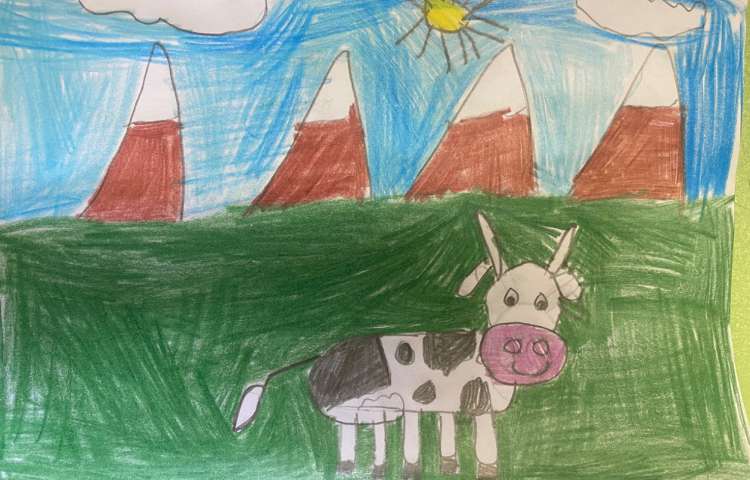 :نقاشی گاو، پایه اول 2