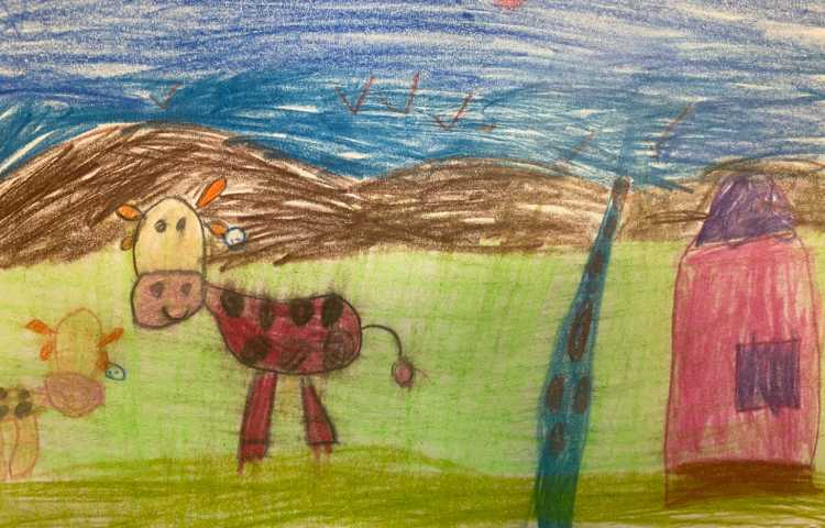 :نقاشی گاو، پایه اول 4