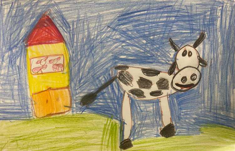 :نقاشی گاو، پایه اول 5