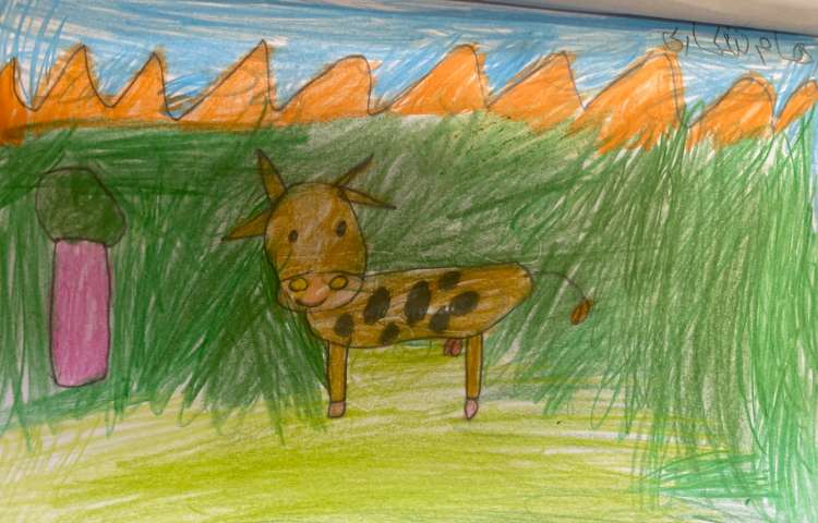 :نقاشی گاو، پایه اول 5